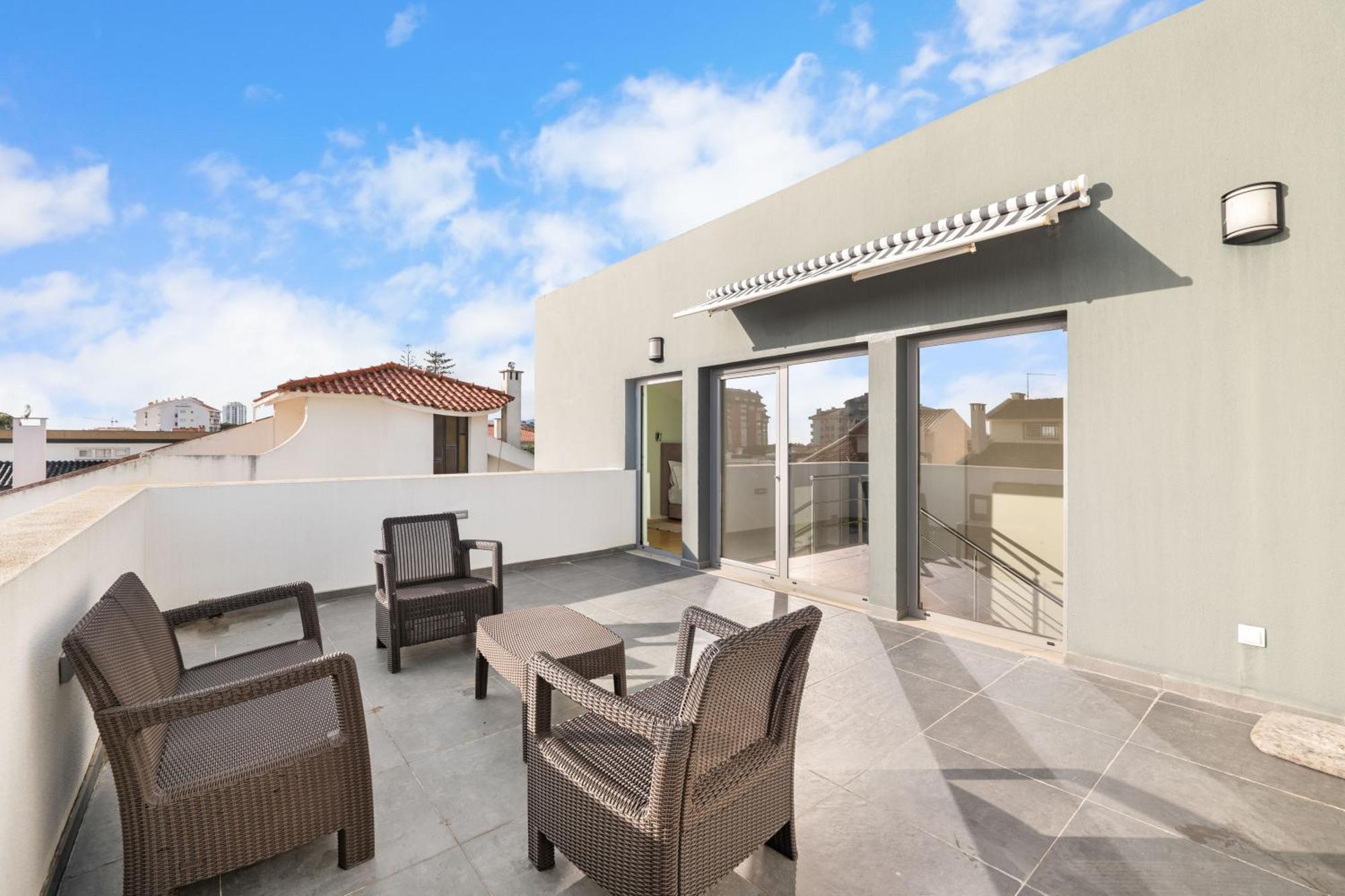 Charmy Villa Estoril By Amber Star Rent กาชไกช์ ภายนอก รูปภาพ