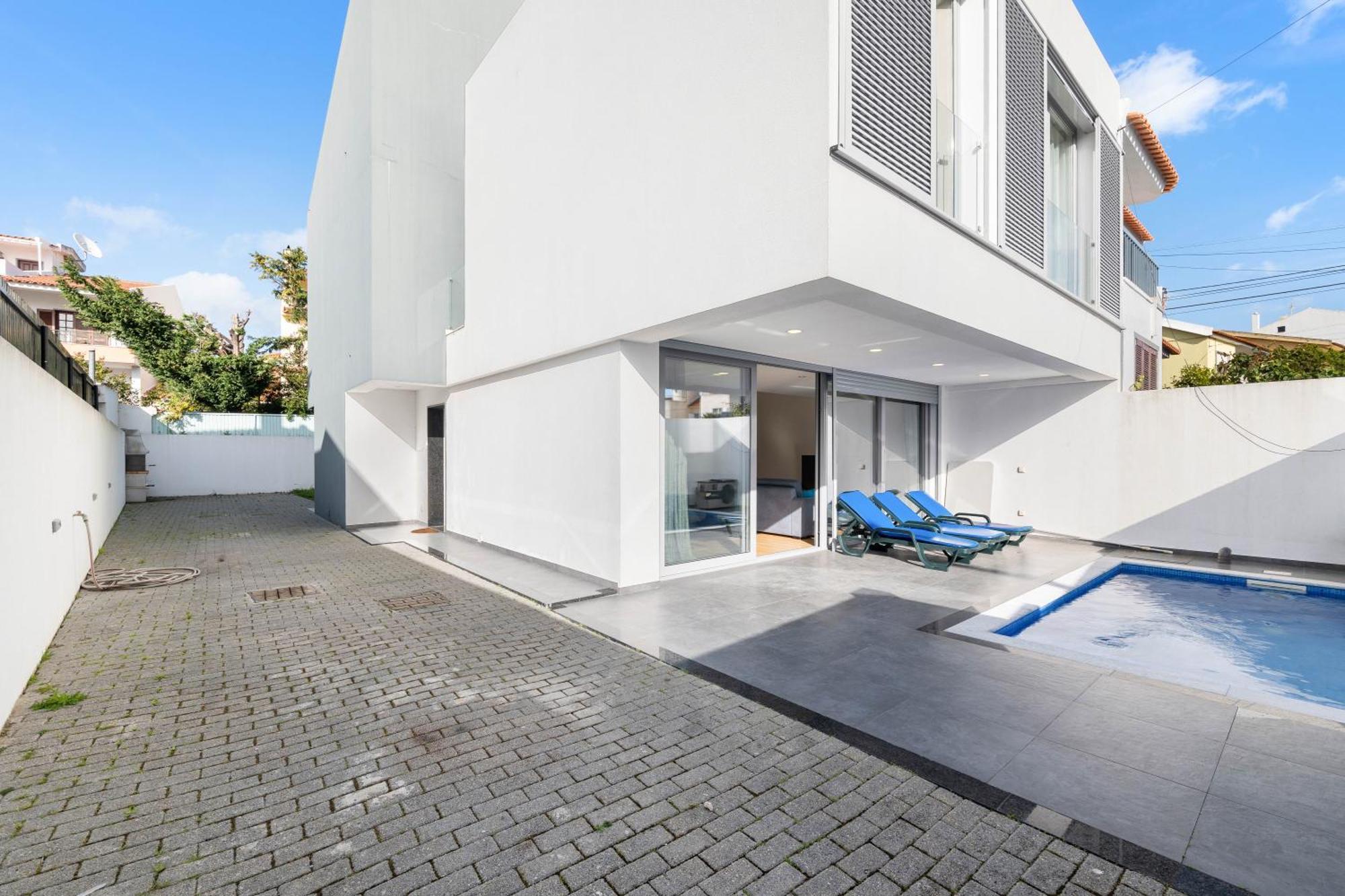 Charmy Villa Estoril By Amber Star Rent กาชไกช์ ภายนอก รูปภาพ